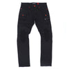 M1980 Cannon shredded Denimu sokoto - Black / dudu