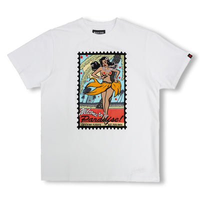 M198 Makobi Paradise Tee - White