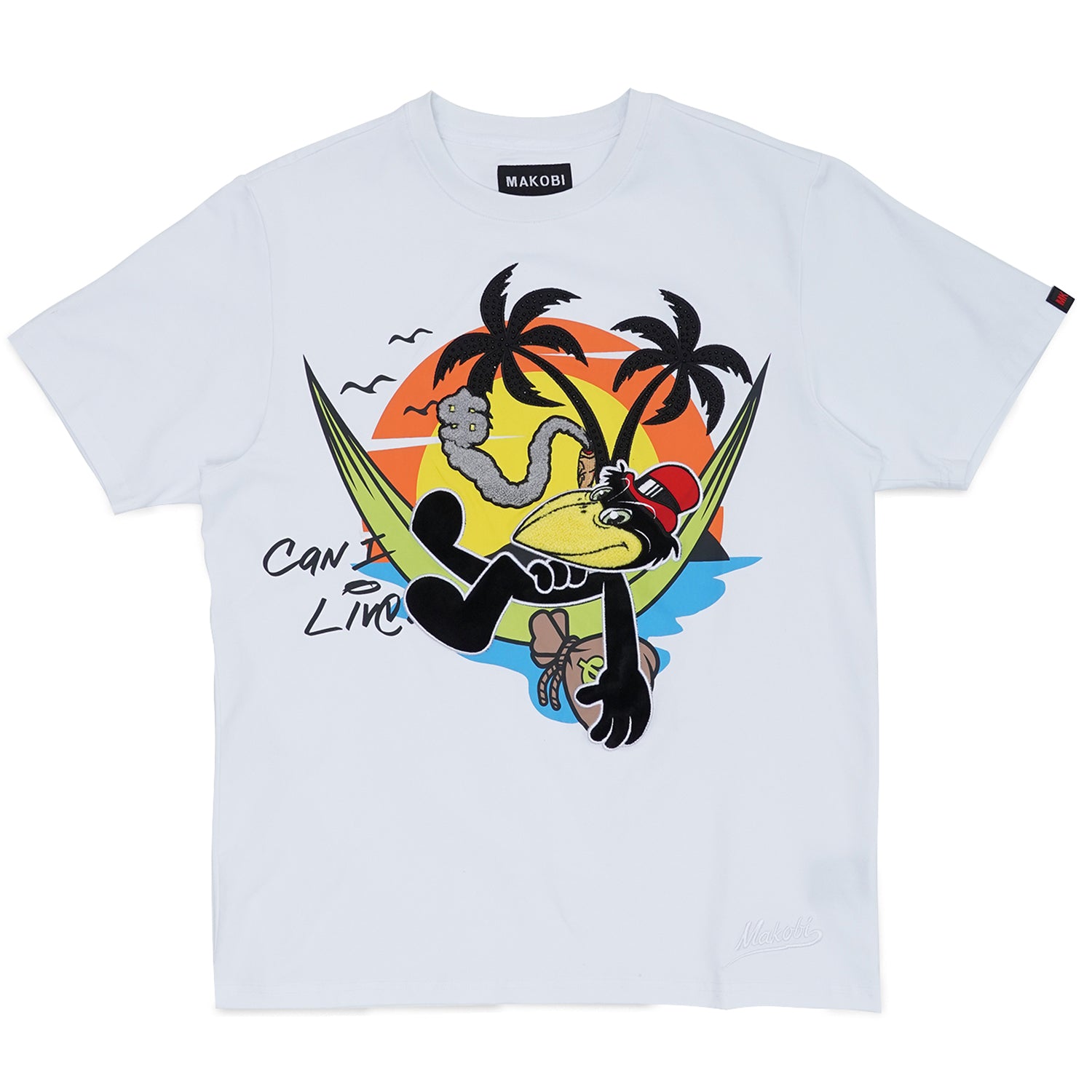 M259 Ṣe Mo le Gbe Tee - White