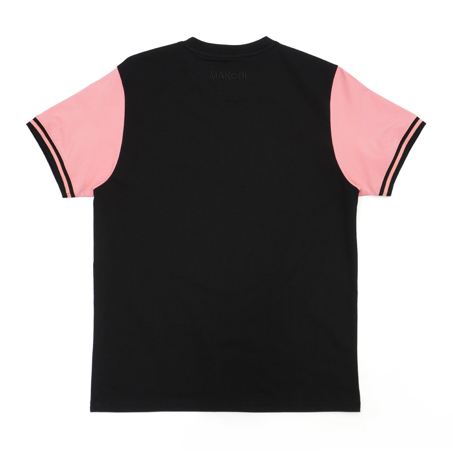 M267 David Tee - Black / Salmon