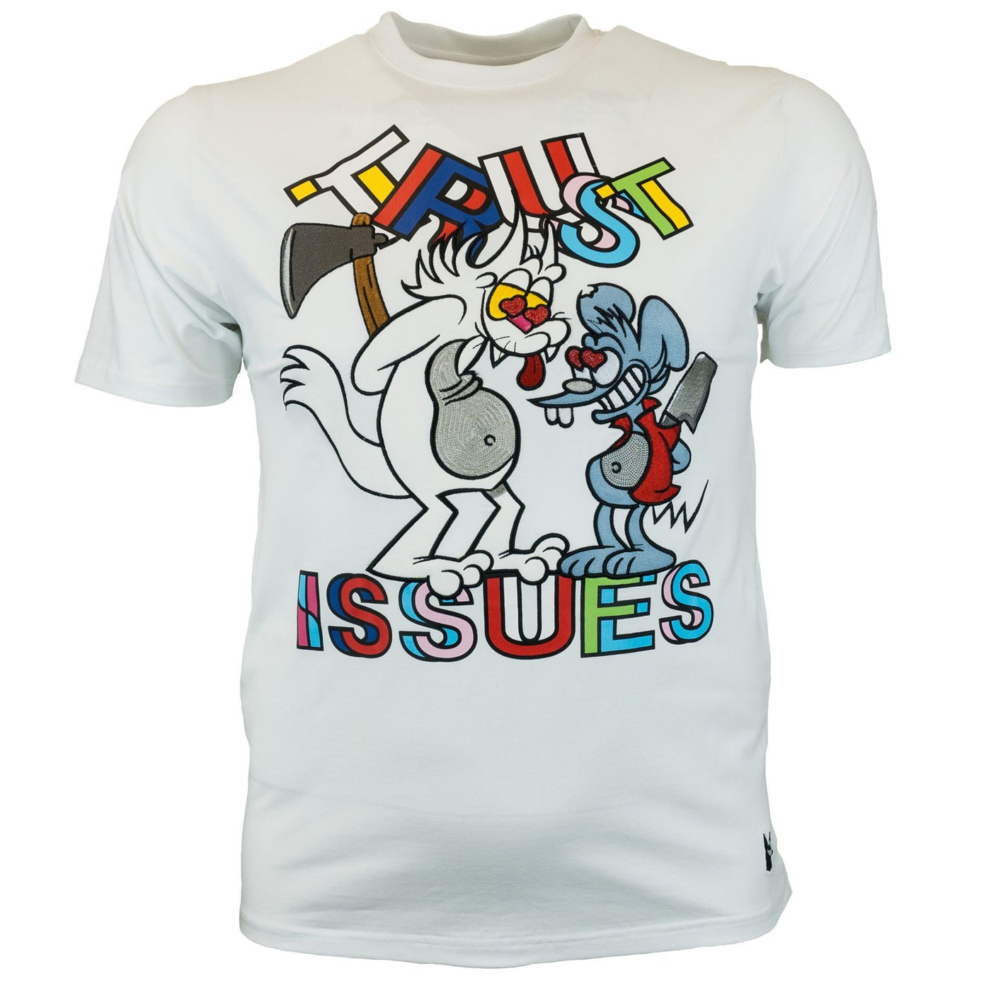 M269 Makobi Trust Issues Tee - White