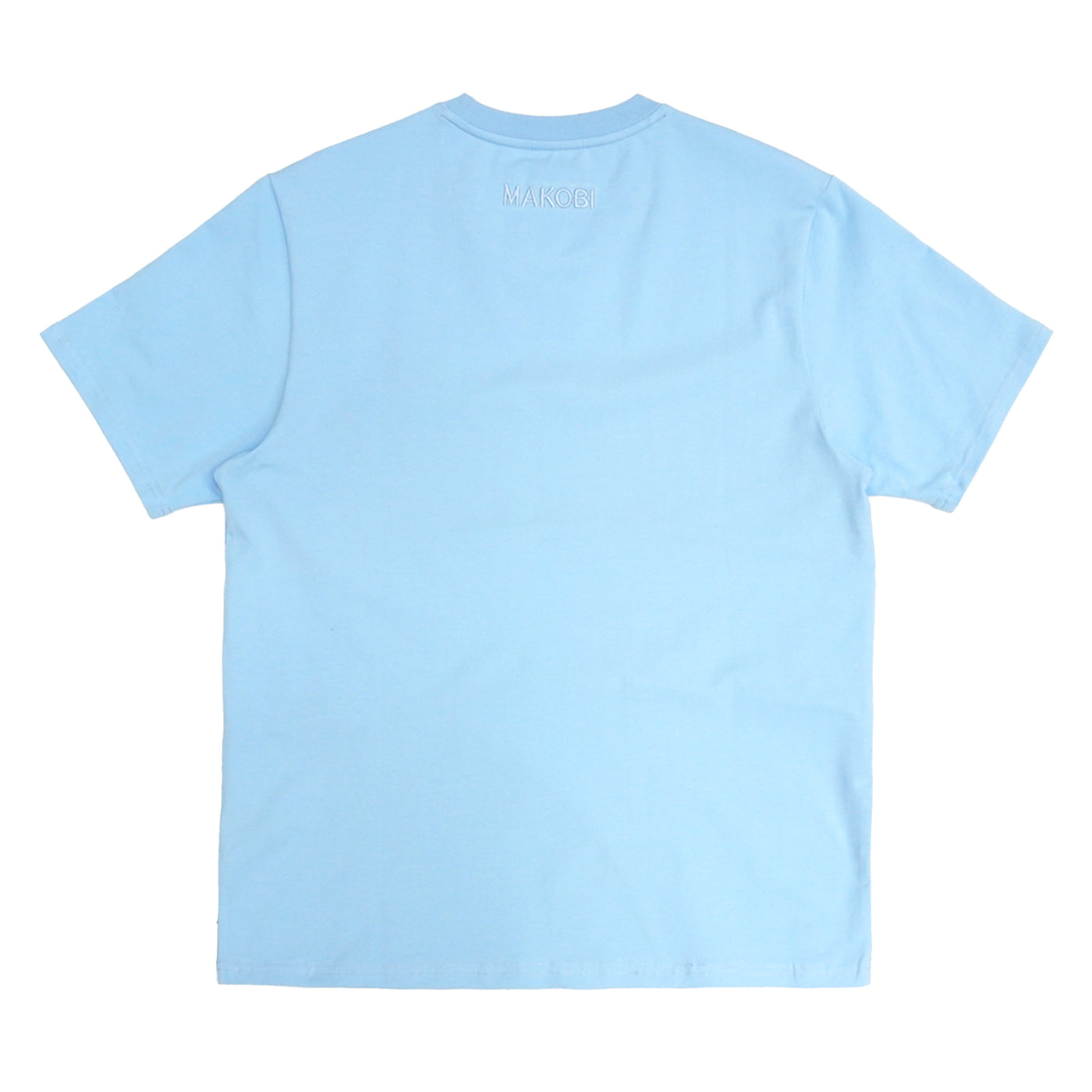 M277 Makobi Layered Jacquard Tee - Blue