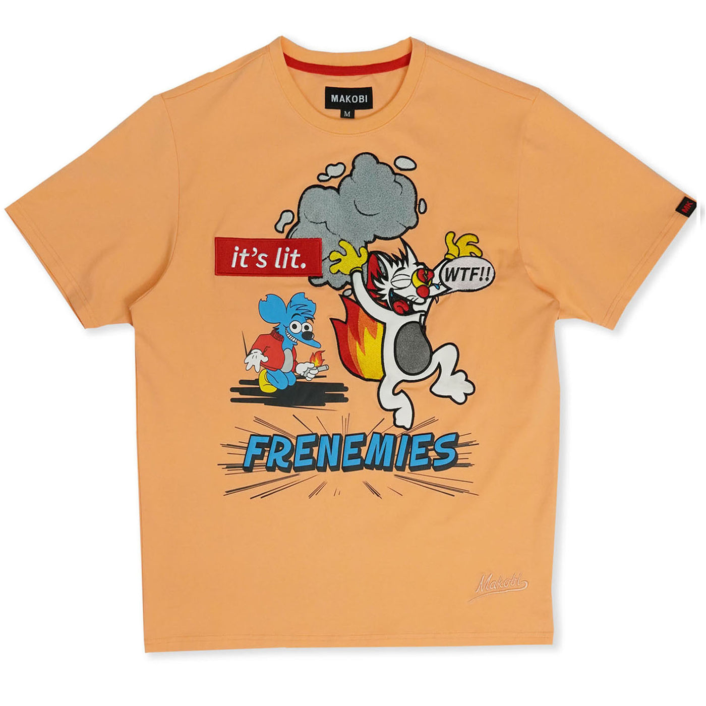 M293 Frenemies Tee - Peach