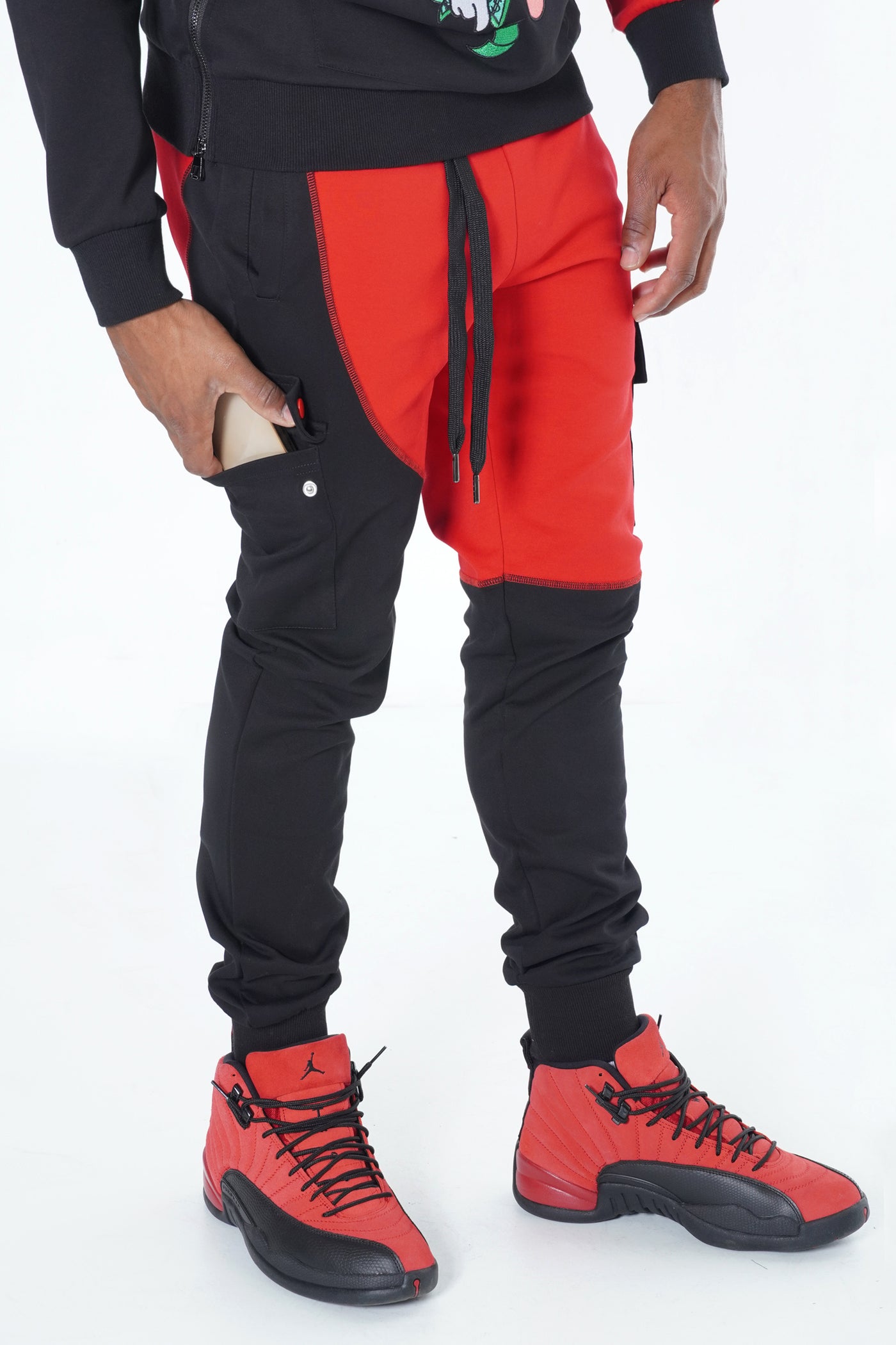 M1510 Lọ Lile Sweatpants - Pupa