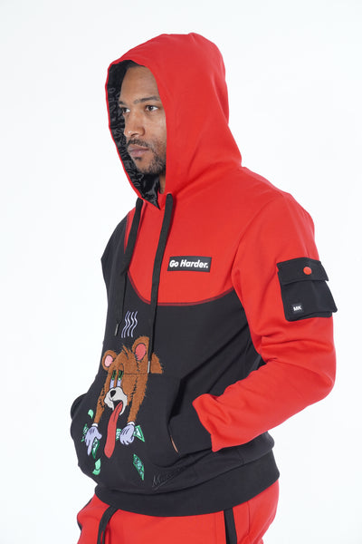 M3510 Lọ Lile Hoodie - Red