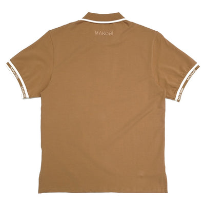 M365 Makobi Awọn ibaraẹnisọrọ Polo Shirt - Mocha