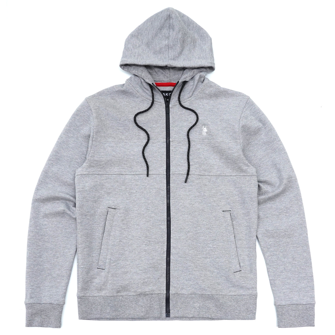 M3707 Tech Fleece Zip Up Hoodie Ṣeto - Grey