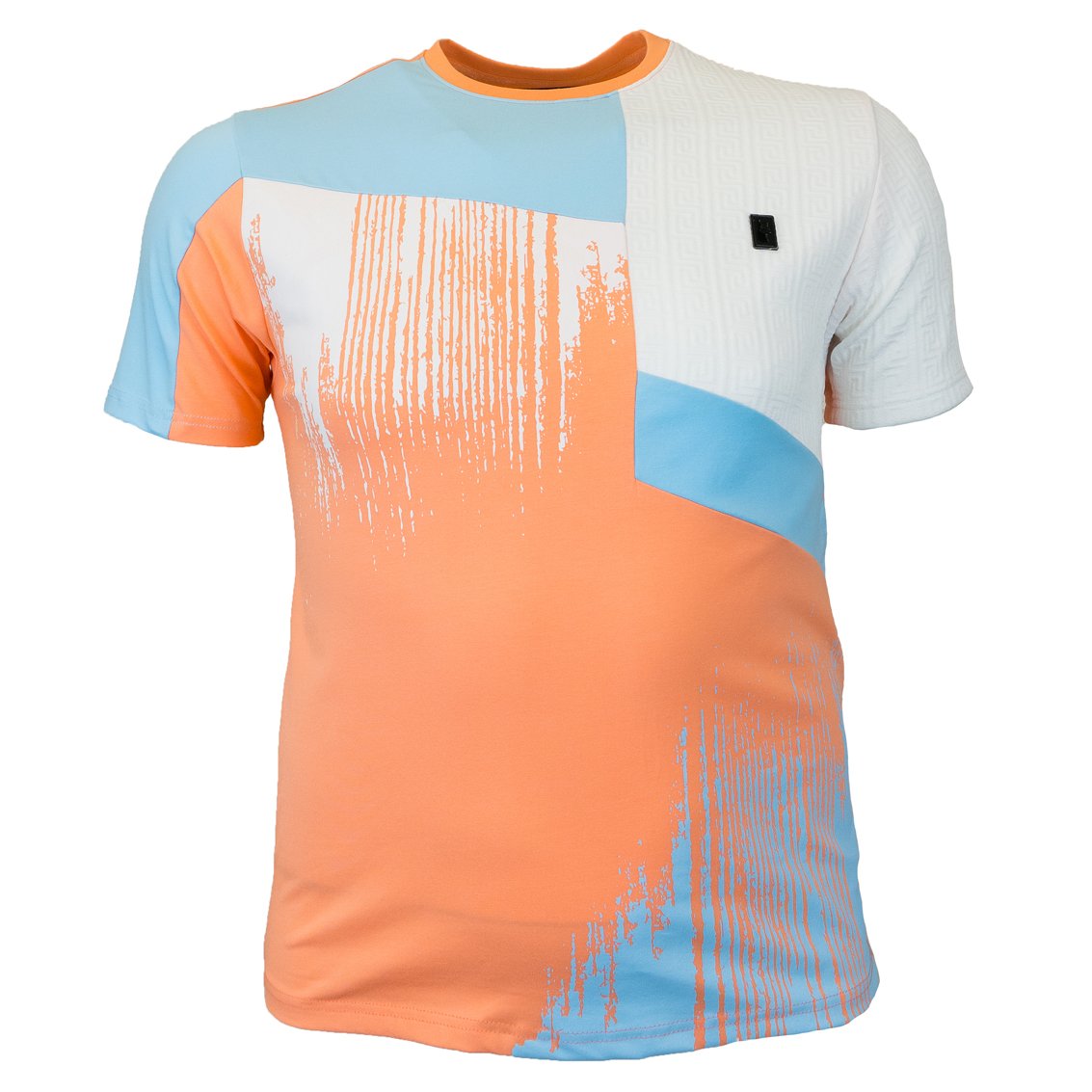 M385 Aimi Jacquard Tee - Peach