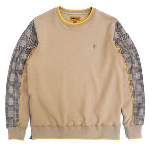 M4031 Vercelli Crew Neck Sweater - Khaki