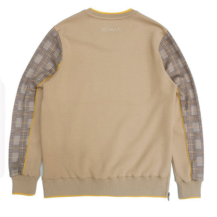 M4031 Vercelli Crew Neck Sweater - Khaki