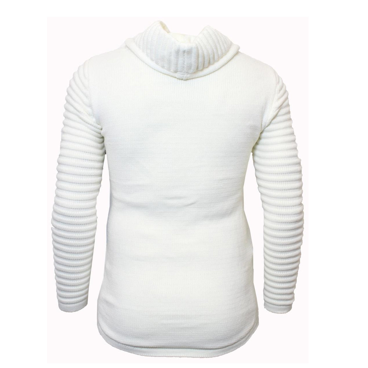 M4215 Makobi Ribbed Elongated Sweater - Natural