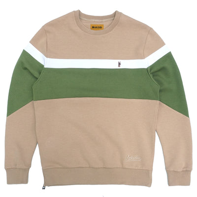 M4392 Makobi Monogram Sweater - Khaki