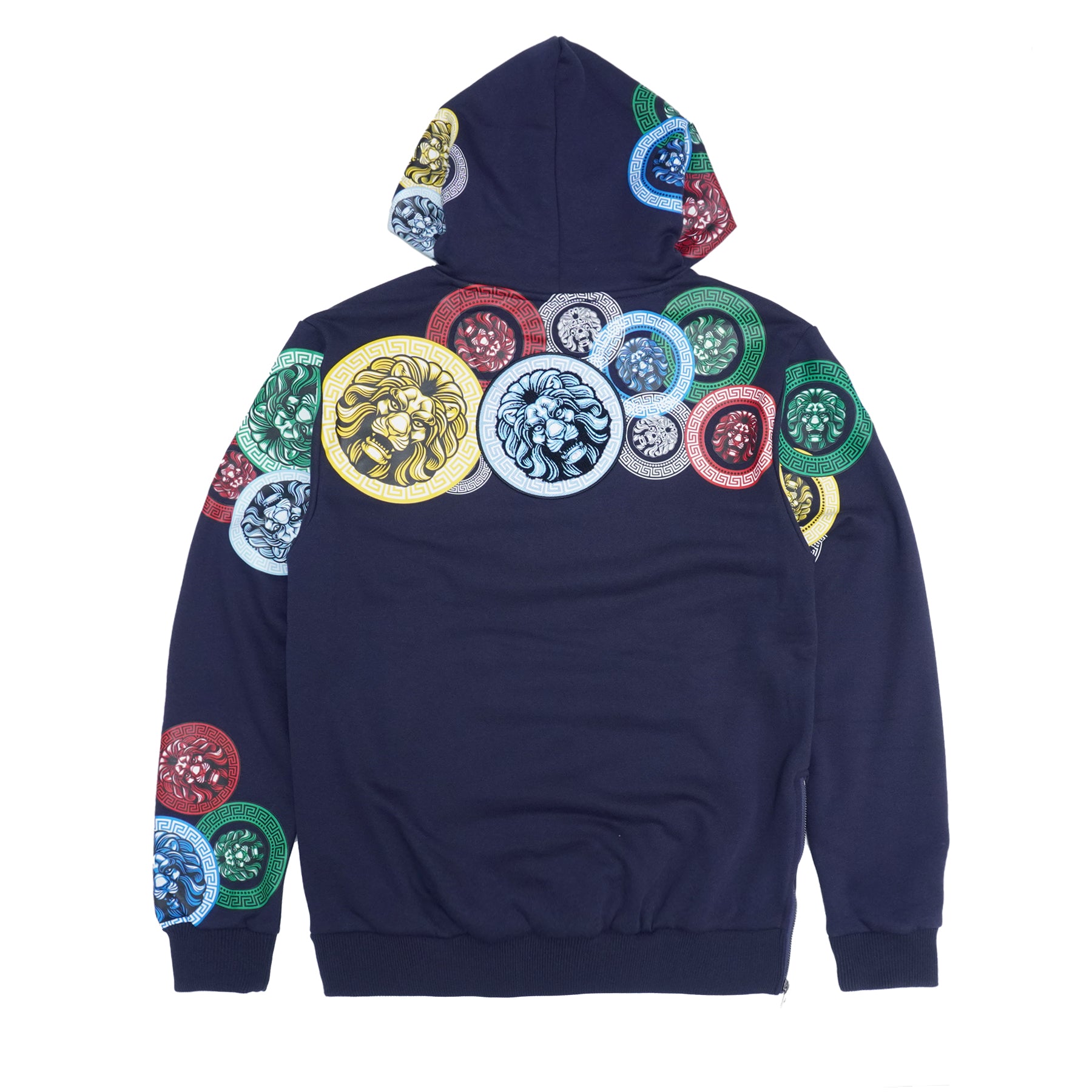 M4660 Aryeh Fleece Hoodie - Navy