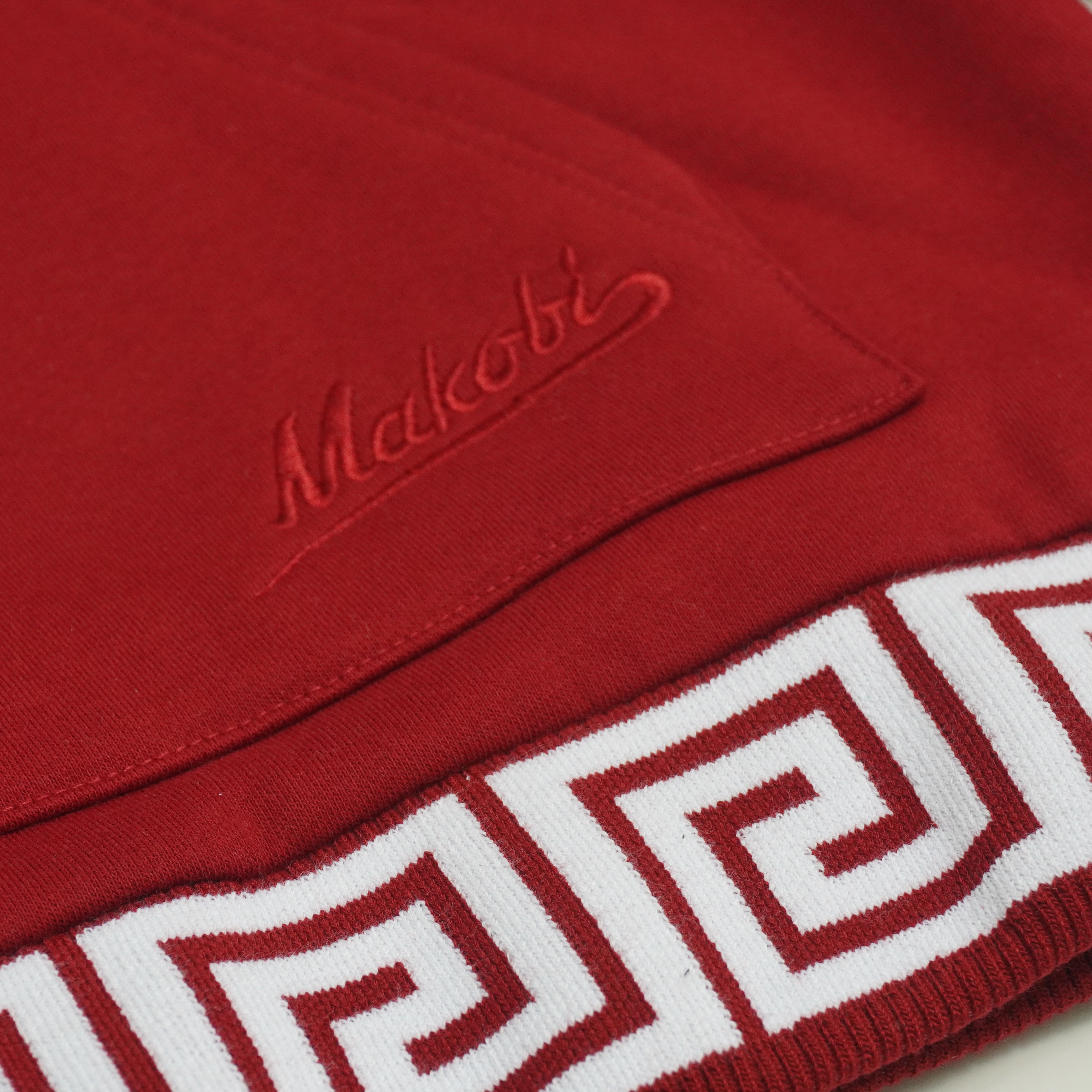 M4675 Medusa Hoodie - Burgundy