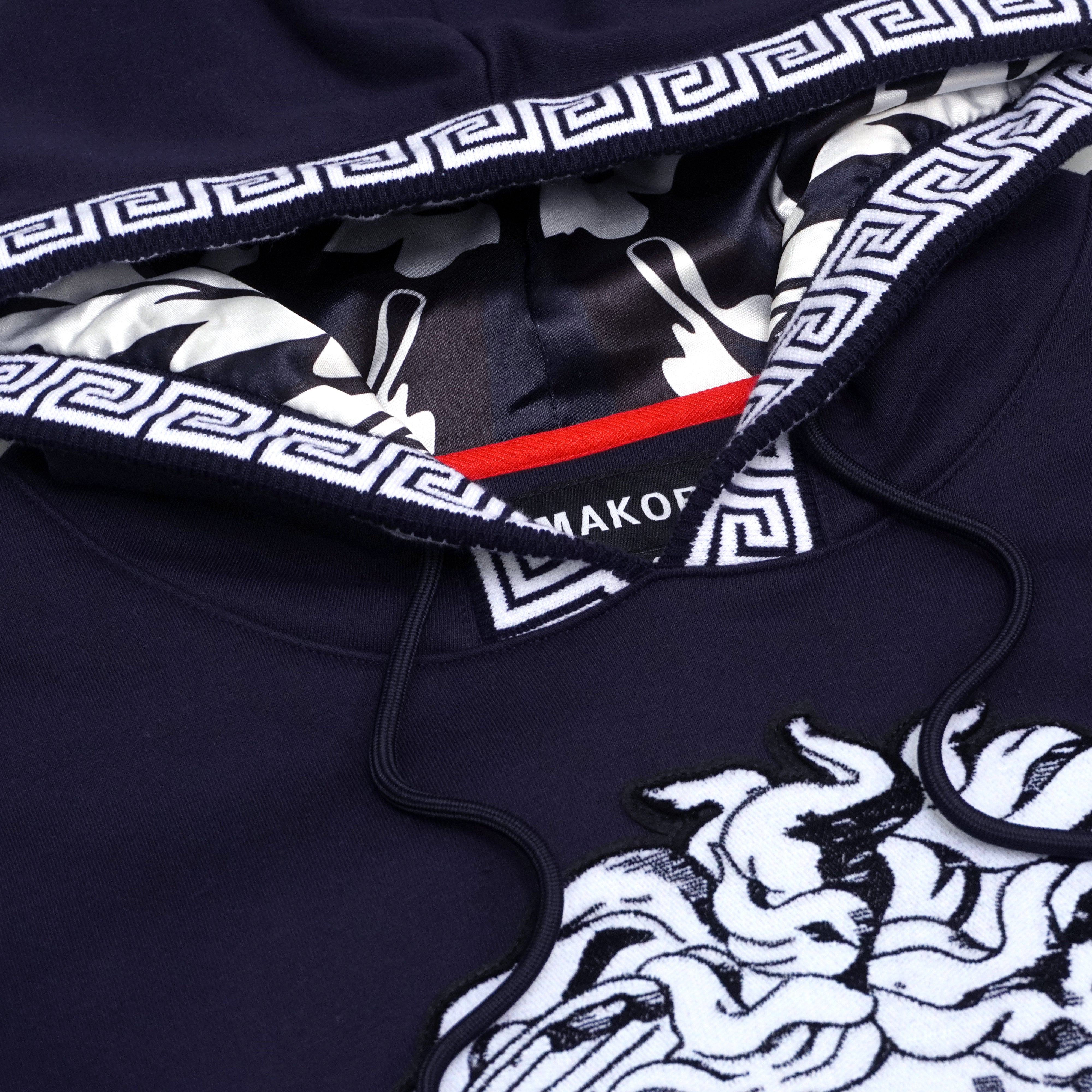 M4675 Medusa Hoodie - Navy