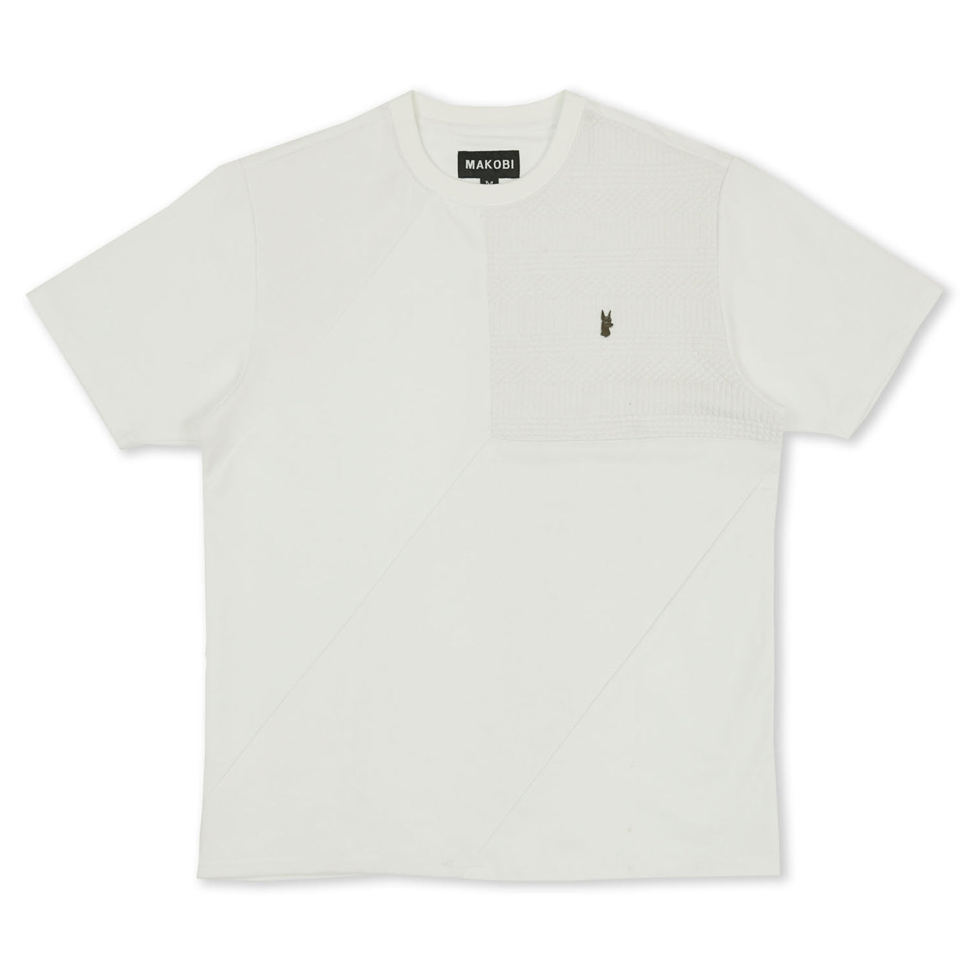 M472 Makobi Jacquard II Tee -White