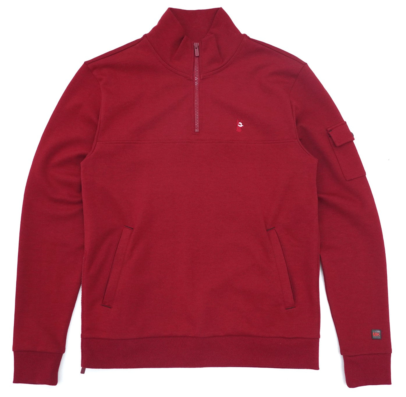 M4810 Tech Fleece Half-Zip Pull Over Set - بورگوندی