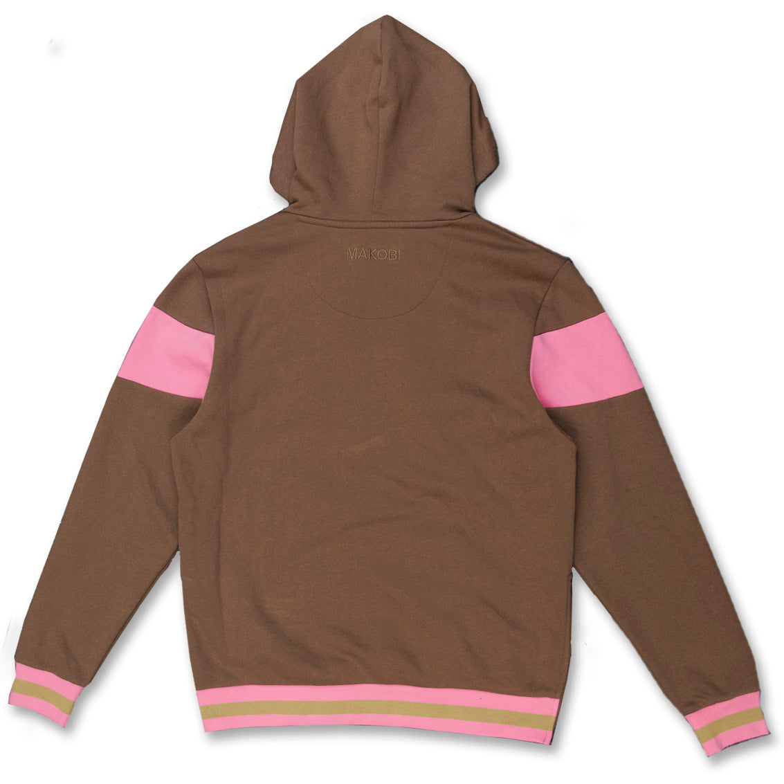 M5223 Fake Friends Hoodie - Brown