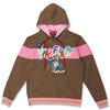 M5223 Fake Friends Hoodie - Brown