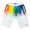 M655 Makobi Originals Set Up Shorts- White