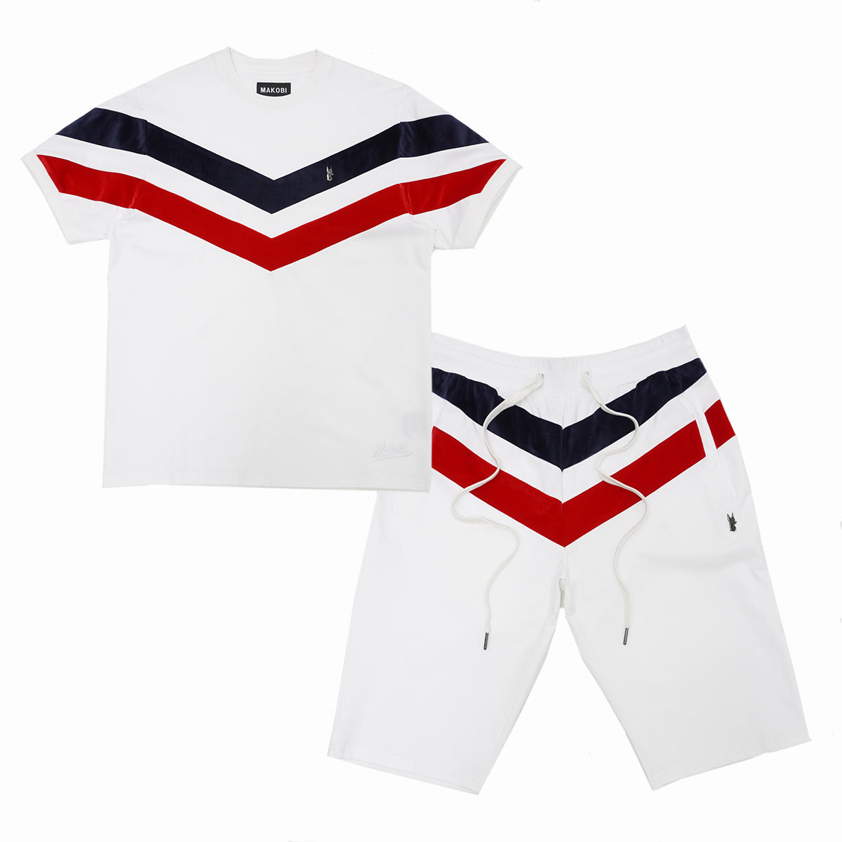 M562 V-Cut Short Set - White