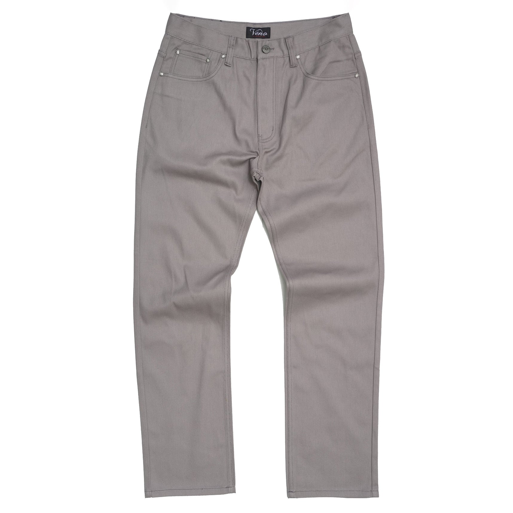 V1761 Veno Twill Denimu sokoto - Light Grey