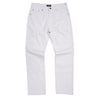 V1761 Veno Twill Denimu sokoto - White