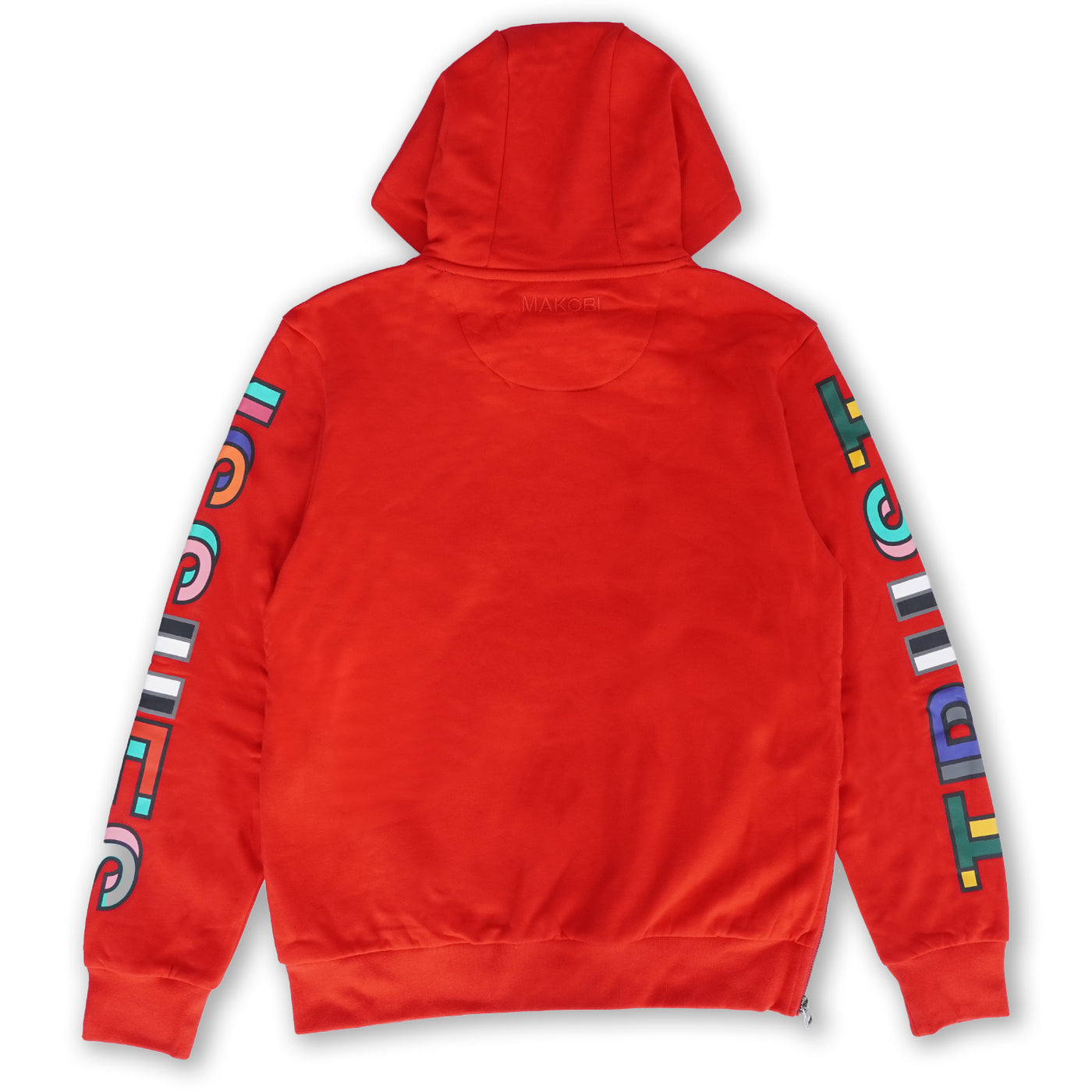 M5272 Makobi Trust Issues Hoodie - Red